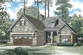 Small House Plan #110-00965 Elevation Photo