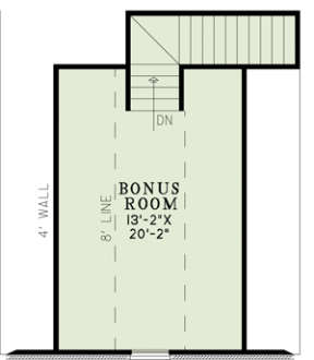 Floorplan 2 for House Plan #110-00965