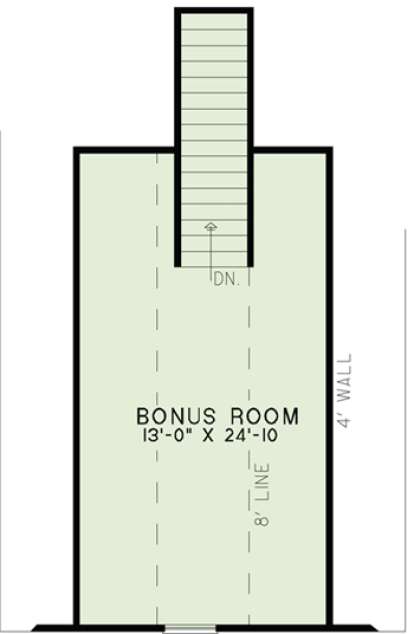 Floorplan 2 for House Plan #110-00966