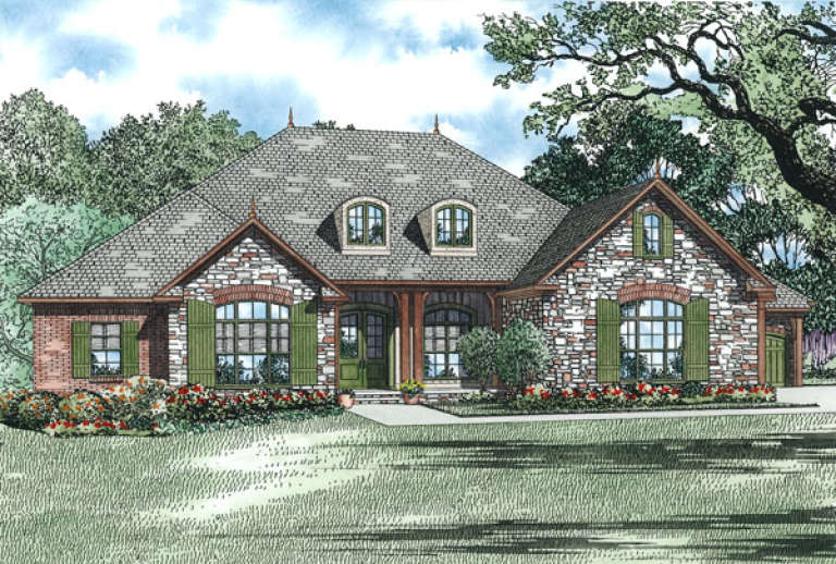 House Plan House Plan #16129 Front Elevation