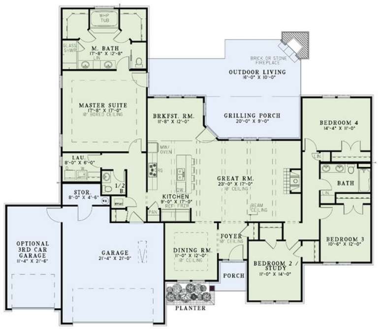 House Plan House Plan #16131 Drawing 1
