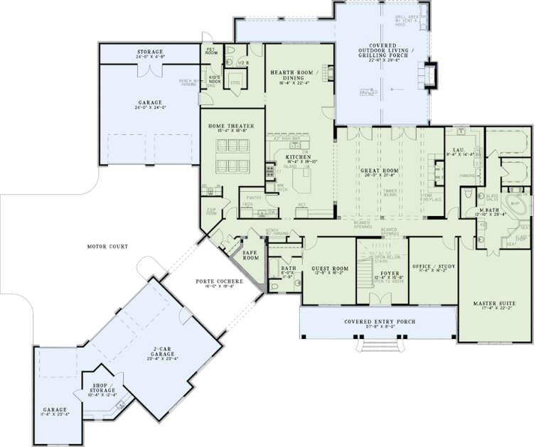 House Plan House Plan #16134 Drawing 1