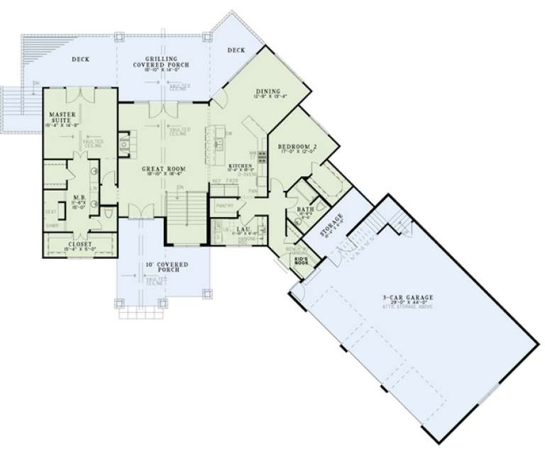 House Plan House Plan #16136 Drawing 1