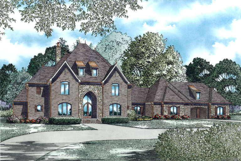House Plan House Plan #16137 Front Elevation