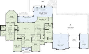 Main Floor for House Plan #110-00976