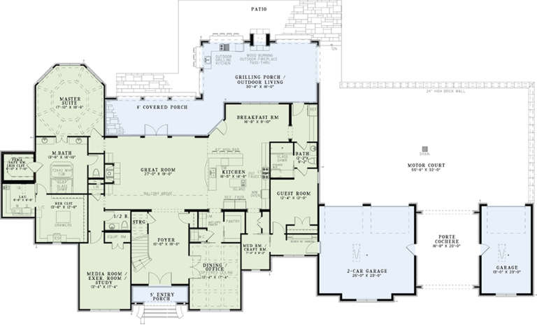 House Plan House Plan #16137 Drawing 1