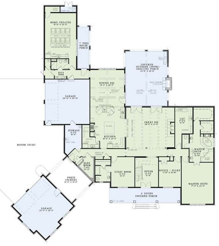 House Plan House Plan #16138 Drawing 1