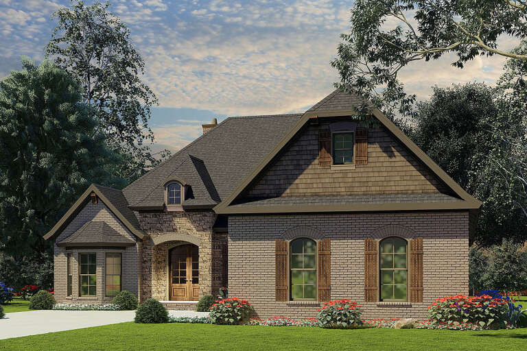 House Plan House Plan #16139 Front Elevation