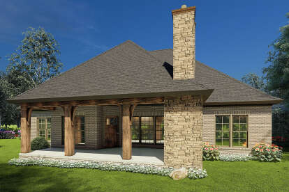 European House Plan #110-00978 Elevation Photo
