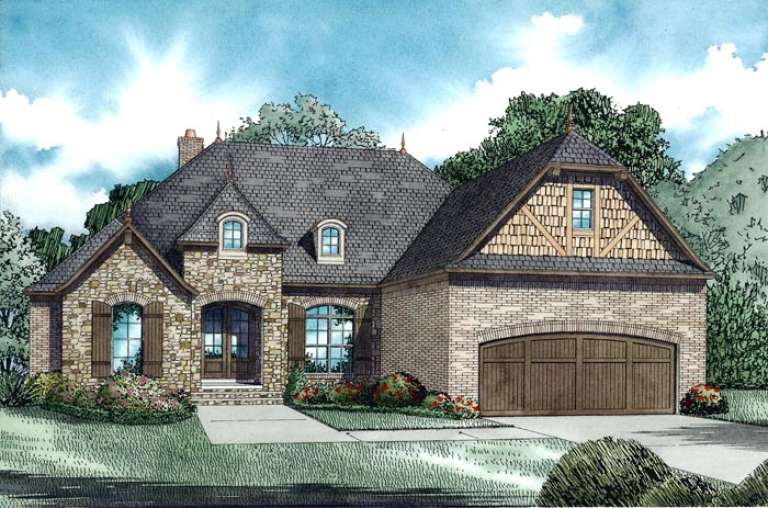 House Plan House Plan #16142 Front Elevation