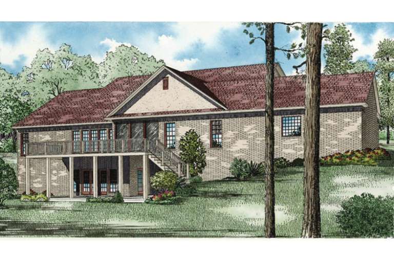Country House Plan #110-00982 Elevation Photo