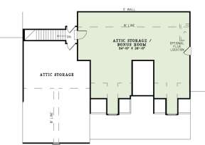 Floorplan 2 for House Plan #110-00982