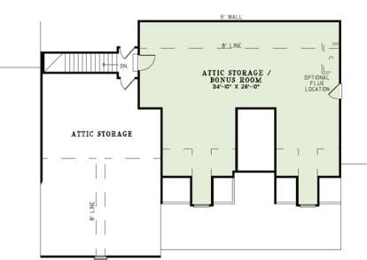 Floorplan 2 for House Plan #110-00982