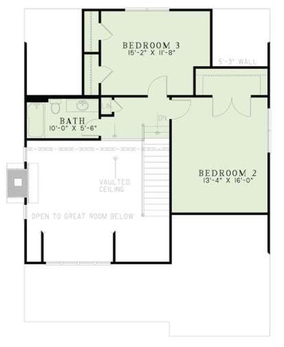 Floorplan 2 for House Plan #110-00984