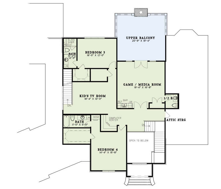 House Plan House Plan #16146 Drawing 2