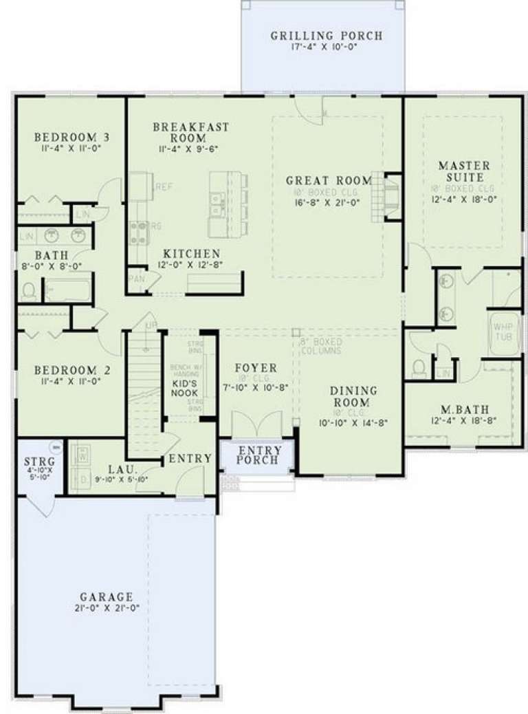 House Plan House Plan #16147 Drawing 1