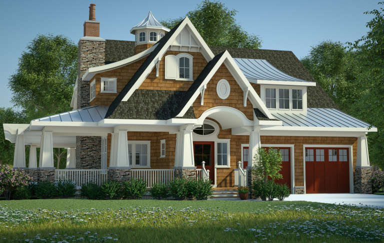 House Plan House Plan #16148 Front Elevation