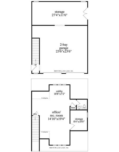 Floorplan 3 for House Plan #5458-00059