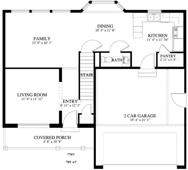House Plan House Plan #16151 Drawing 1
