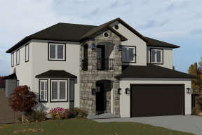 Traditional House Plan #2802-00003 Elevation Photo