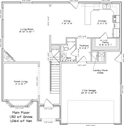 Main Floor for House Plan #2802-00003