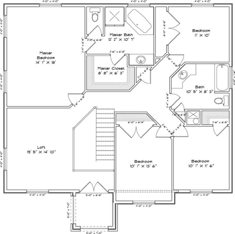 House Plan House Plan #16152 Drawing 2