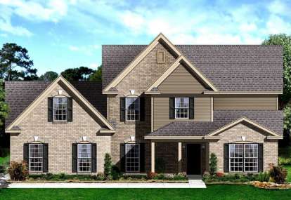 House Plan House Plan #16155 Front Elevation