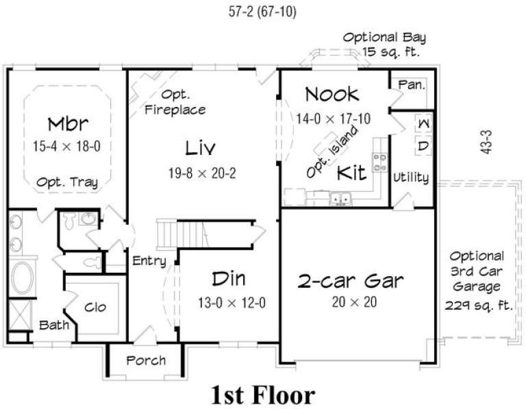 House Plan House Plan #16157 Drawing 1