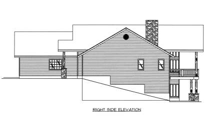Vacation House Plan #039-00296 Elevation Photo
