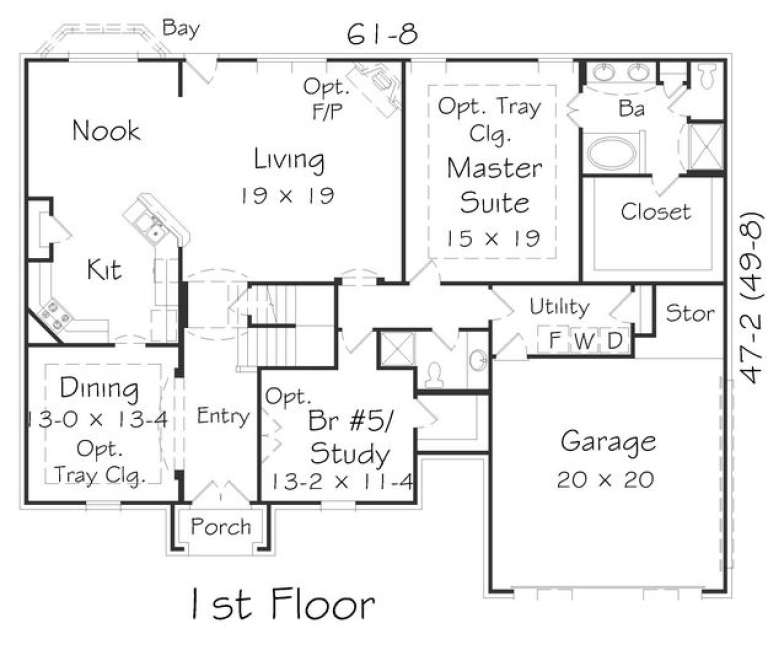 House Plan House Plan #16160 Drawing 1