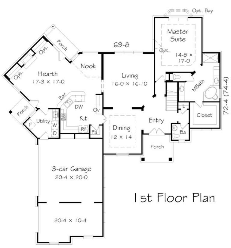 House Plan House Plan #16161 Drawing 1