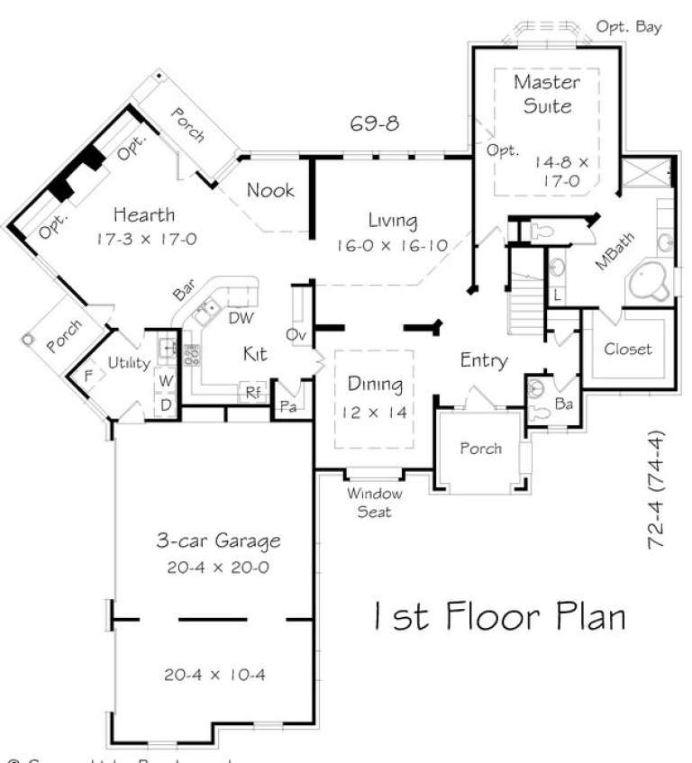 House Plan House Plan #16162 Drawing 1