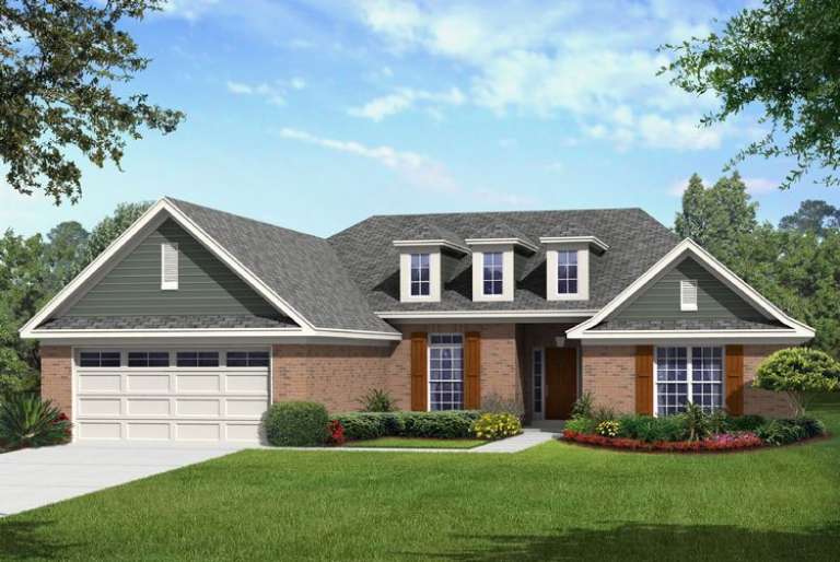 House Plan House Plan #16166 Front Elevation