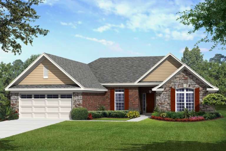 House Plan House Plan #16168 Front Elevation