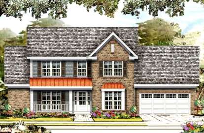 Traditional House Plan #3367-00041 Elevation Photo