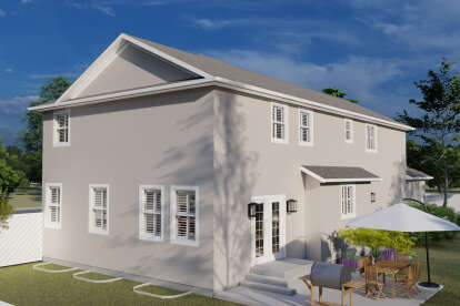 Traditional House Plan #2802-00008 Elevation Photo