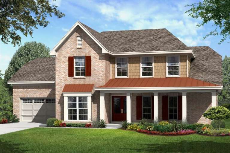 House Plan House Plan #16175 Front Elevation