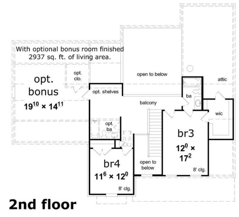 House Plan House Plan #16175 Drawing 2