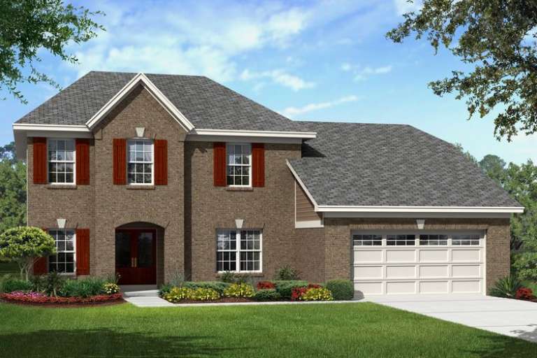 House Plan House Plan #16180 Front Elevation