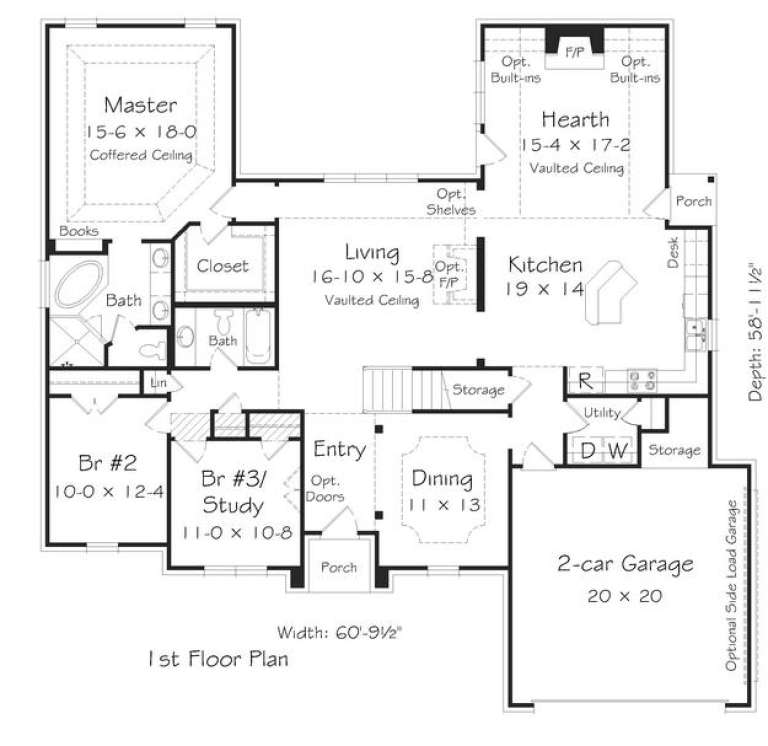House Plan House Plan #16181 Drawing 1