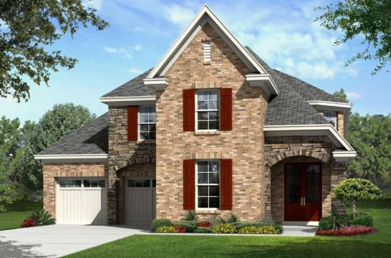 House Plan House Plan #16182 Front Elevation