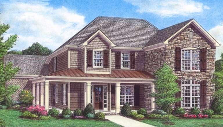 House Plan House Plan #16184 Front Elevation