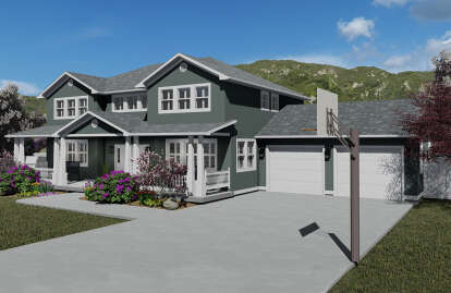 Country House Plan #2802-00010 Elevation Photo