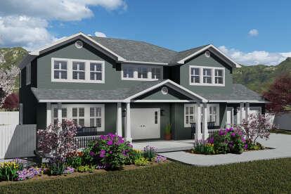 Country House Plan #2802-00010 Elevation Photo