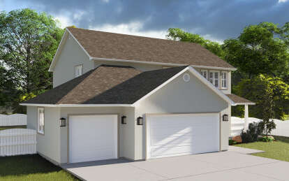 Traditional House Plan #2802-00013 Elevation Photo