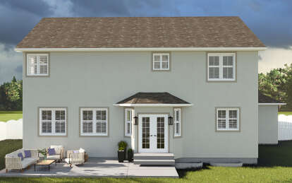 Traditional House Plan #2802-00013 Elevation Photo