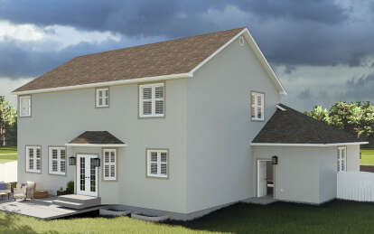 Traditional House Plan #2802-00013 Elevation Photo