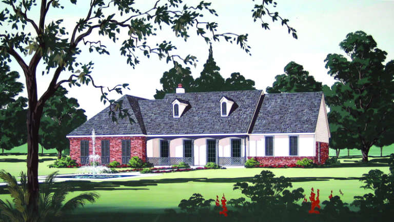House Plan House Plan #1619 Front Elevation