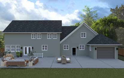 Country House Plan #2802-00015 Elevation Photo