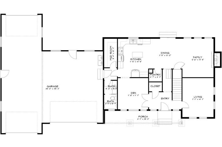 House Plan House Plan #16190 Drawing 1